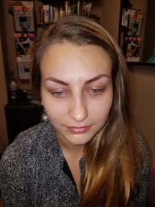 Eyebrow Tattoo result by Misty Dawn Smith in Frisco, TX