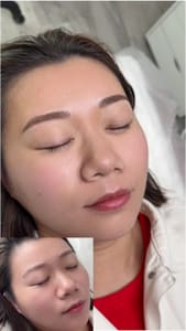 Eyebrow Tattoo result by Miyuki Brow Beauty -Lashes by Miyuki- in Costa Mesa, CA