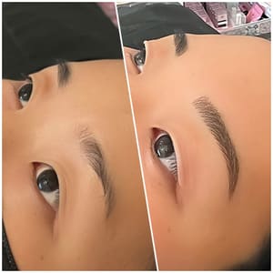 Eyebrow Tattoo result by Miyuki Brow Beauty -Lashes by Miyuki- in Costa Mesa, CA