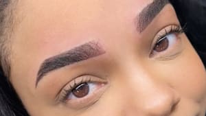 Eyebrow Tattoo result by MJ Beauty INK in Cooper City, FL