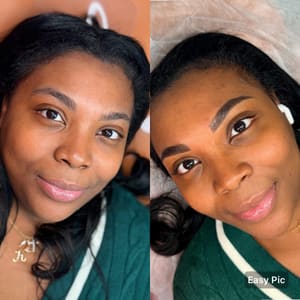 Eyebrow Tattoo result by MK Beauty Studio – Permanent Makeup - Brows - Wax in Monroe, CT