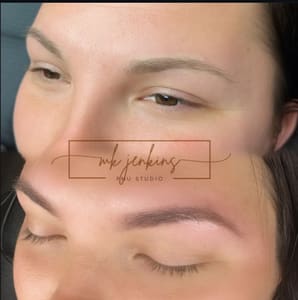 Eyebrow Tattoo result by MK, ink. in Mcdonough, GA