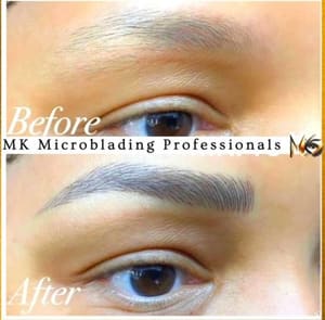 Eyebrow Tattoo result by MK Microblading Professionals in St Petersburg, FL