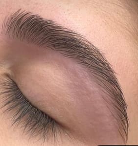 Eyebrow Tattoo result by MK Salon & Spa in Pickerington, OH