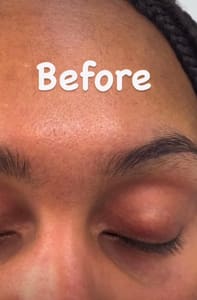 Eyebrow Tattoo result by MK Salon & Spa in Pickerington, OH