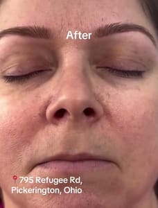 Eyebrow Tattoo result by MK Salon & Spa in Pickerington, OH