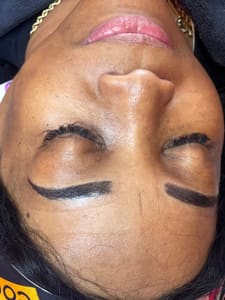 Eyebrow Tattoo result by MK Salon & Spa in Pickerington, OH