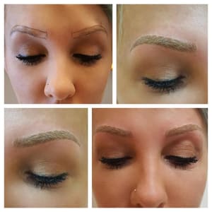Eyebrow Tattoo result by MLNBacademy in Renton, WA