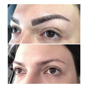 Eyebrow Tattoo result by Moda Microblading in Woodland Hills, CA