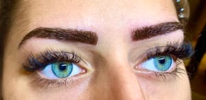 Eyebrow Tattoo result by Moda Milano Salon in Clearwater, FL