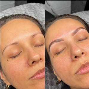 Eyebrow Tattoo result by Modern Beauty Studio in Gastonia, NC