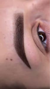 Eyebrow Tattoo result by Modern Beauty Studios NJ in Watchung, NJ