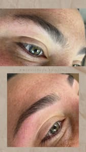 Eyebrow Tattoo result by Modern Belle Esthetics LLC in Centennial, CO