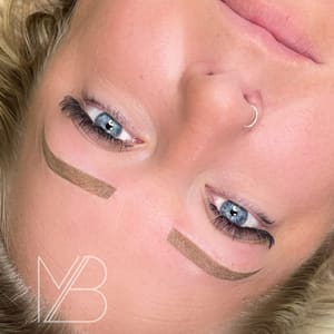Eyebrow Tattoo result by Modern Brows & Beauty in Gainesville, TX