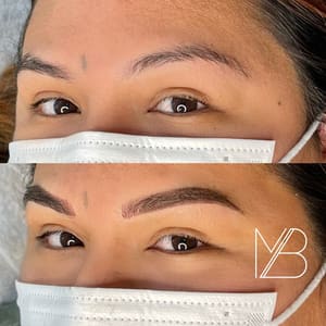 Eyebrow Tattoo result by Modern Brows & Beauty in Gainesville, TX