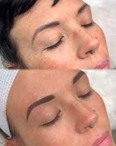 Eyebrow Tattoo result by MODERN COSMETICS - Cosmetic Tattoo Studio in Miamisburg, OH