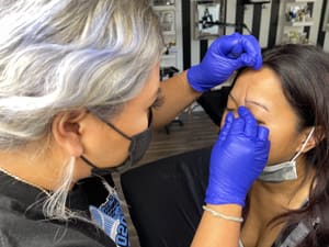 Eyebrow Tattoo result by Modern Face Beauty in Fresno, CA