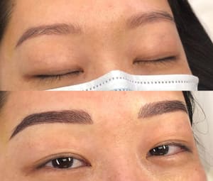Eyebrow Tattoo result by Modern Face Studio in Alhambra, CA