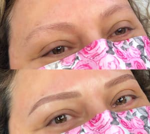 Eyebrow Tattoo result by Modern Face Studio in Alhambra, CA