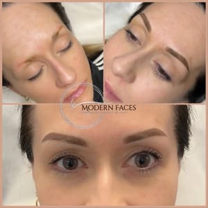 Eyebrow Tattoo result by Modern Faces Permanent Makeup by Katy in Crossville, TN
