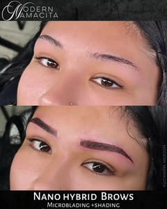 Eyebrow Tattoo result by Modern Mamacita Tattoo in Hemet, CA