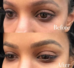 Eyebrow Tattoo result by Modern Microblading in Saginaw, MI