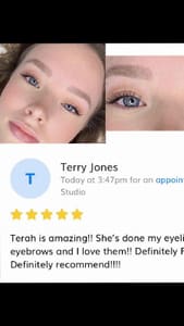Eyebrow Tattoo result by Modern Reflections Permanent Cosmetics and medical tattooing in Vancouver, WA