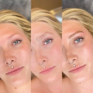 Eyebrow Tattoo result by Modest Ink PMU in Salt Lake City, UT