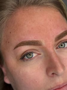 Eyebrow Tattoo result by Modest Ink PMU in Salt Lake City, UT