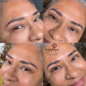 Eyebrow Tattoo result by Modo Brows Bar in Laurel, MD