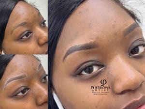 Eyebrow Tattoo result by Modo Brows Bar in Laurel, MD
