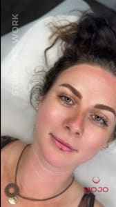 Eyebrow Tattoo result by Mojo Beauty Permanent Makeup Studio and Academy in Eden Prairie, MN