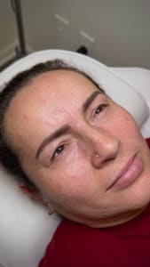 Eyebrow Tattoo result by Mojo Beauty Permanent Makeup Studio and Academy in Eden Prairie, MN