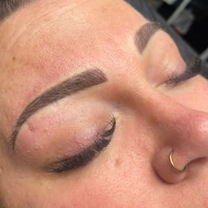 Eyebrow Tattoo result by MolliJo Aesthetics in Chariton, IA