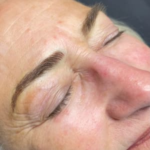 Eyebrow Tattoo result by MolliJo Aesthetics in Chariton, IA