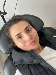 Eyebrow Tattoo result by Molly & Co. cosmetic artistry LLC in Birmingham, MI