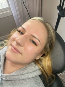 Eyebrow Tattoo result by Molly & Co. cosmetic artistry LLC in Birmingham, MI