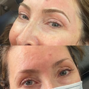 Eyebrow Tattoo result by Molly & Co. cosmetic artistry LLC in Birmingham, MI