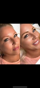 Eyebrow Tattoo result by MollyPosh Beauty Bus in Virginia Beach, VA
