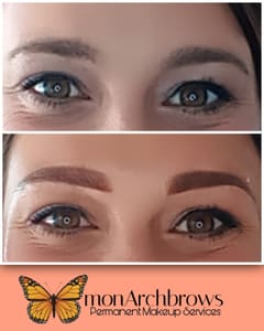 Eyebrow Tattoo result by MonarchBrows in Adell, WI