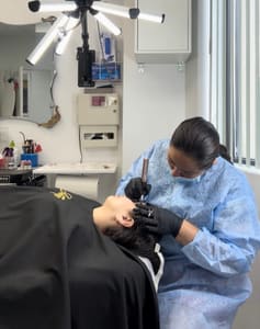 Eyebrow Tattoo result by Monica Bernal PMU artist in Bound Brook, NJ