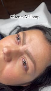 Eyebrow Tattoo result by Moon Beauty Academy & Salon in Lancaster, CA