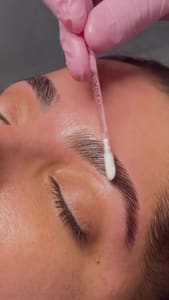 Eyebrow Tattoo result by Moon Brow & Beauty - Microblading Eyebrows Nano Hairstroke Durham NC in Durham, NC