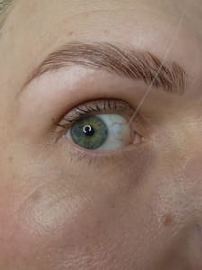Eyebrow Tattoo result by Mooncat Lashes - Brows - PMU in Houston, TX