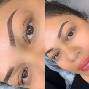 Eyebrow Tattoo result by Moonlight Aesthetiks in San Marcos, CA