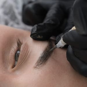 Eyebrow Tattoo result by Moonlight Aesthetiks in San Marcos, CA