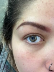 Eyebrow Tattoo result by Moonlit Artistry in Reno, NV