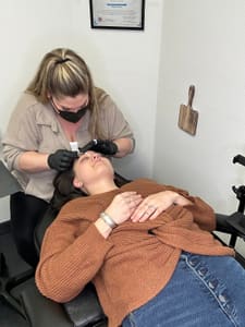 Eyebrow Tattoo result by Moonstone Beauty Bar in Mount Vernon, WA