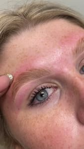Eyebrow Tattoo result by MOSOCO Brow Salon in Pensacola, FL