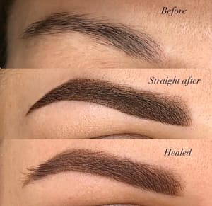 Eyebrow Tattoo result by Most Wanted Brows,LLC in Feasterville Trevose, PA